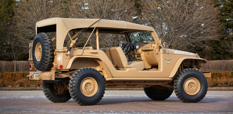 Illustration for article titled Here's A New Jeep In A Pretty Convincing 'Old Jeep' Costume